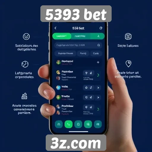 Funcionalidades do aplicativo móvel da 5393 bet